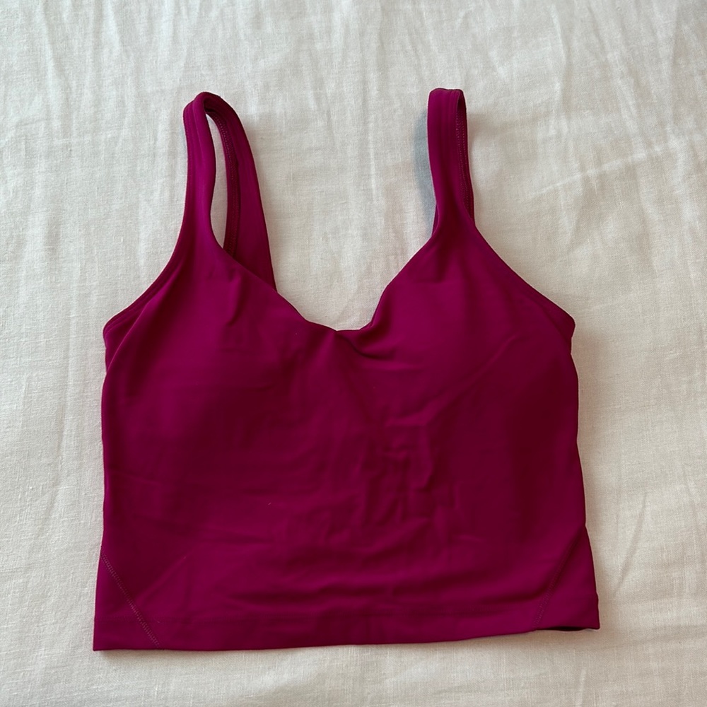 Ripened Raspberry Lululemon Align Top - image 1